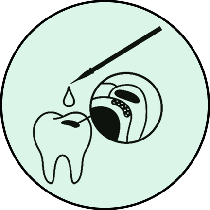 Anti-cavity treatment icon