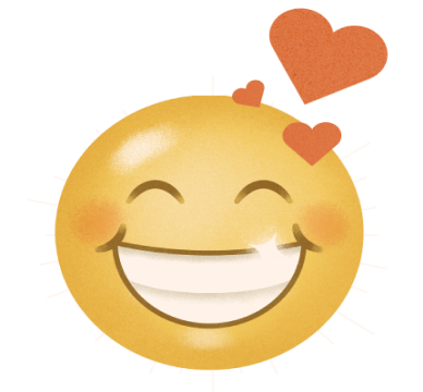 smiling face with hearts