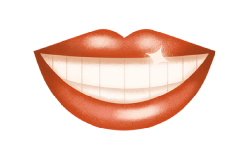 smiling mouth