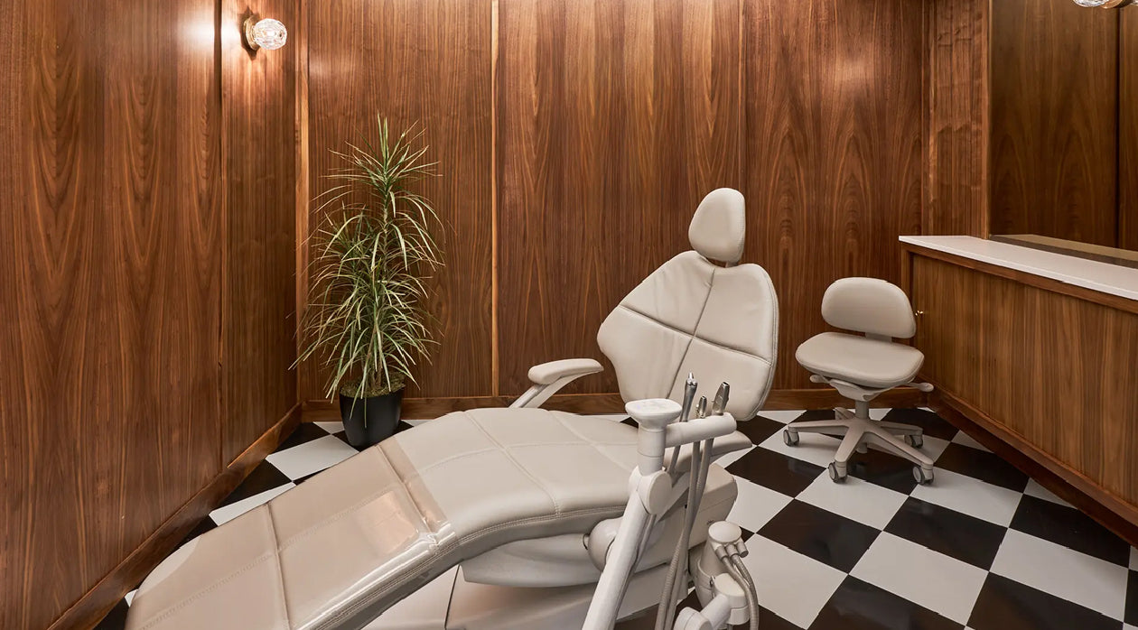 Treatment chair in office